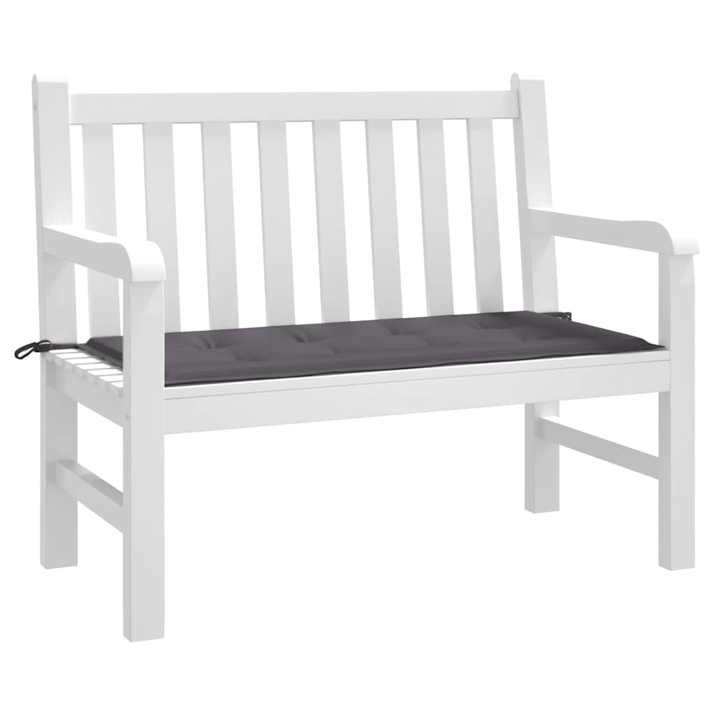 vidaXL Pernă de bancă de grădină antracit 120x50x4 cm textil oxford