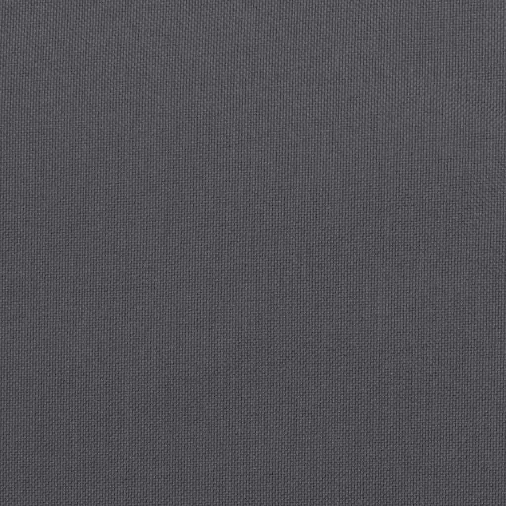 vidaXL Pernă de bancă de grădină antracit 120x50x4 cm textil oxford
