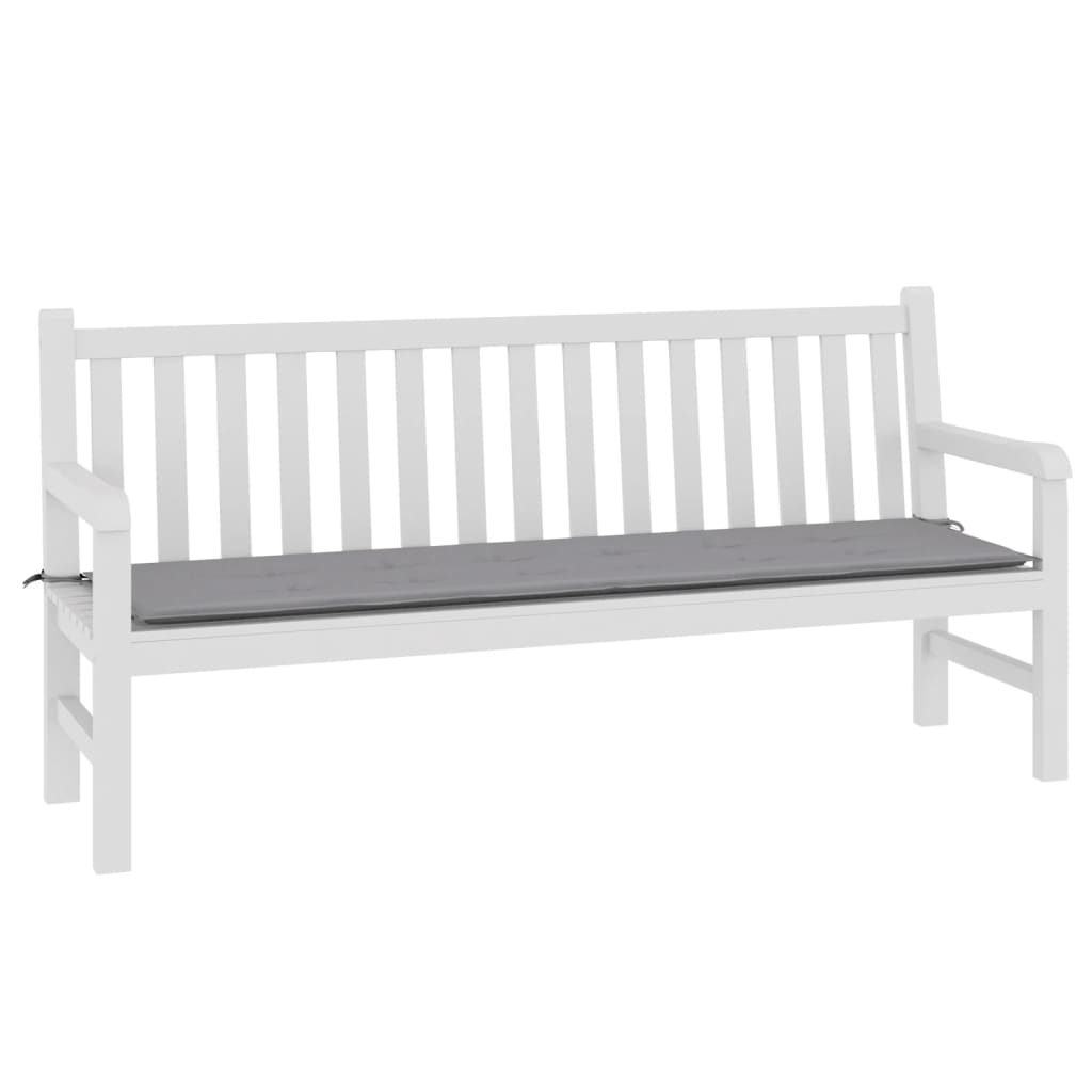 vidaXL Pernă de bancă de grădină, gri, 180x50x3 cm, textil oxford vidaXL Pernă de bancă de grădină, gri, 180x50x3 cm, textil oxford