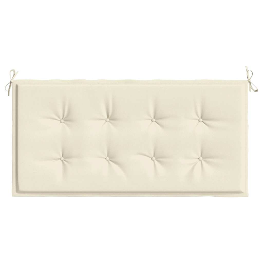 vidaXL Pernă de bancă de grădină, crem, 100x50x4 cm, textil oxford vidaXL Pernă de bancă de grădină, crem, 100x50x4 cm, textil oxford