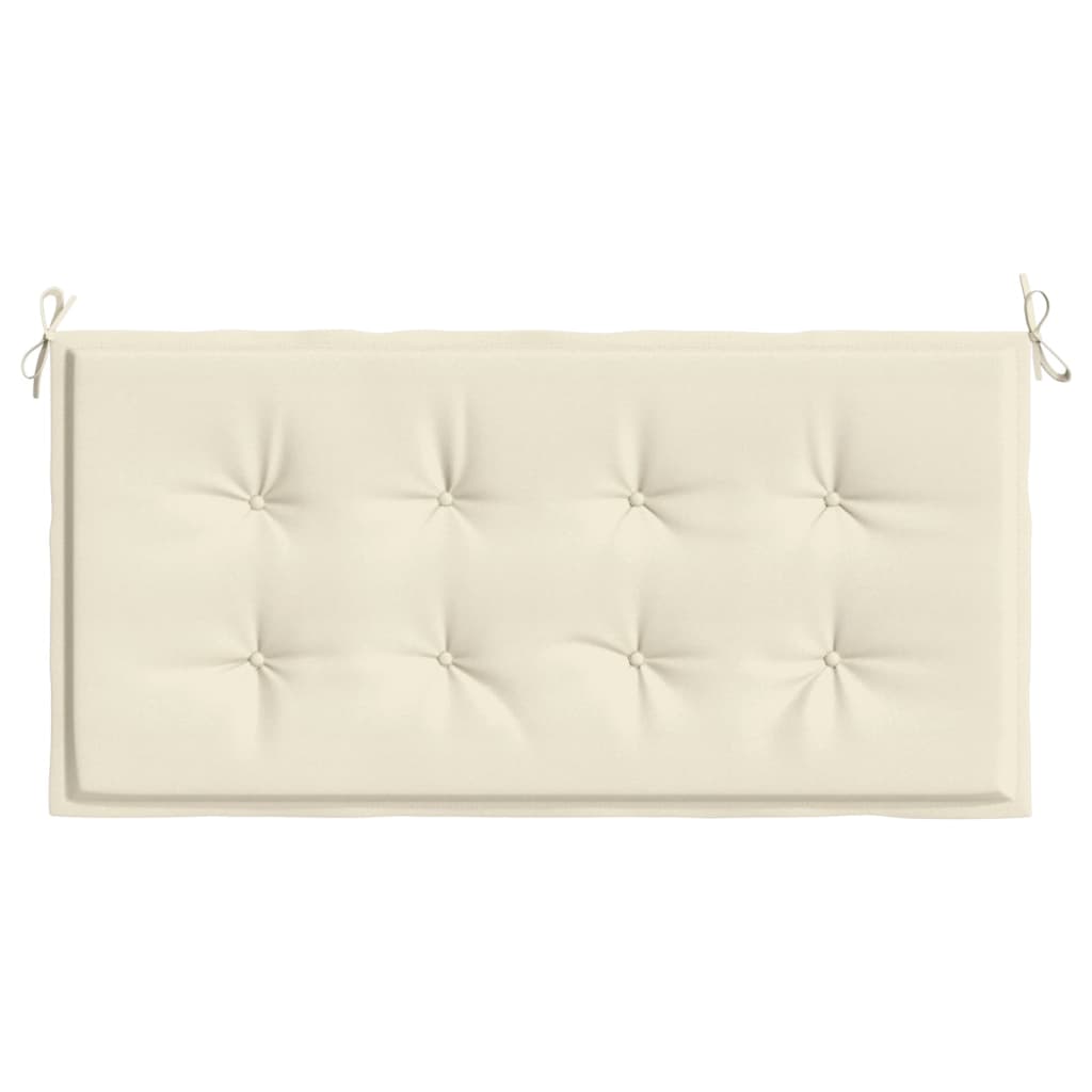 vidaXL Pernă de bancă de grădină, crem, 120x50x3 cm, textil oxford vidaXL Pernă de bancă de grădină, crem, 120x50x3 cm, textil oxford