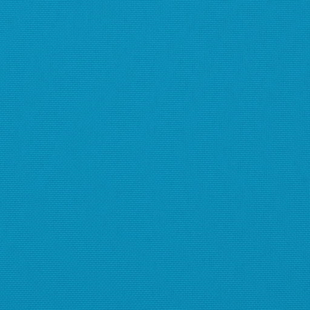 vidaXL Pernă de bancă de grădină, albastru, 120x50x3 cm, textil oxford