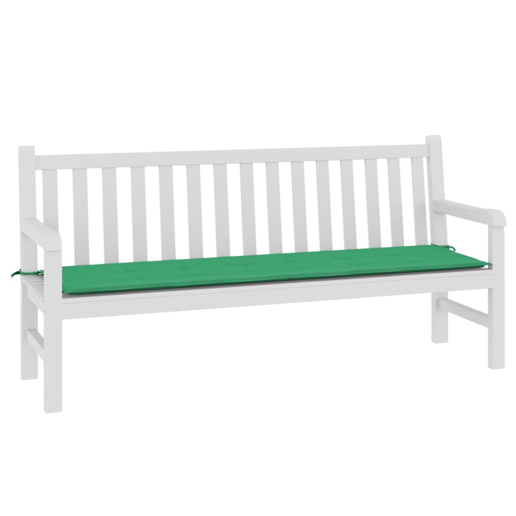 vidaXL Pernă de bancă de grădină, verde, 180x50x3 cm, textil oxford vidaXL Pernă de bancă de grădină, verde, 180x50x3 cm, textil oxford