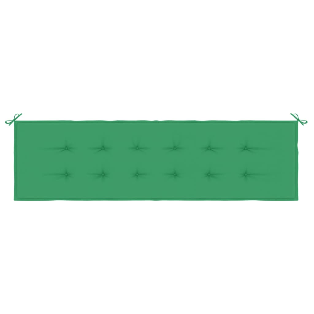 vidaXL Pernă de bancă de grădină, verde, 180x50x3 cm, textil oxford vidaXL Pernă de bancă de grădină, verde, 180x50x3 cm, textil oxford