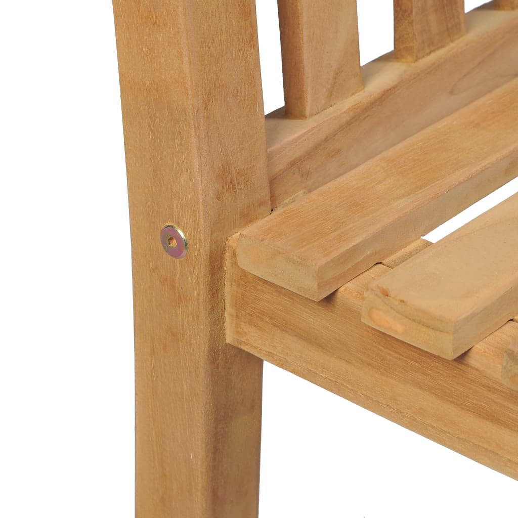 vidaXL Scaune de exterior, 2 buc., lemn masiv de tec vidaXL Scaune de exterior, 2 buc., lemn masiv de tec