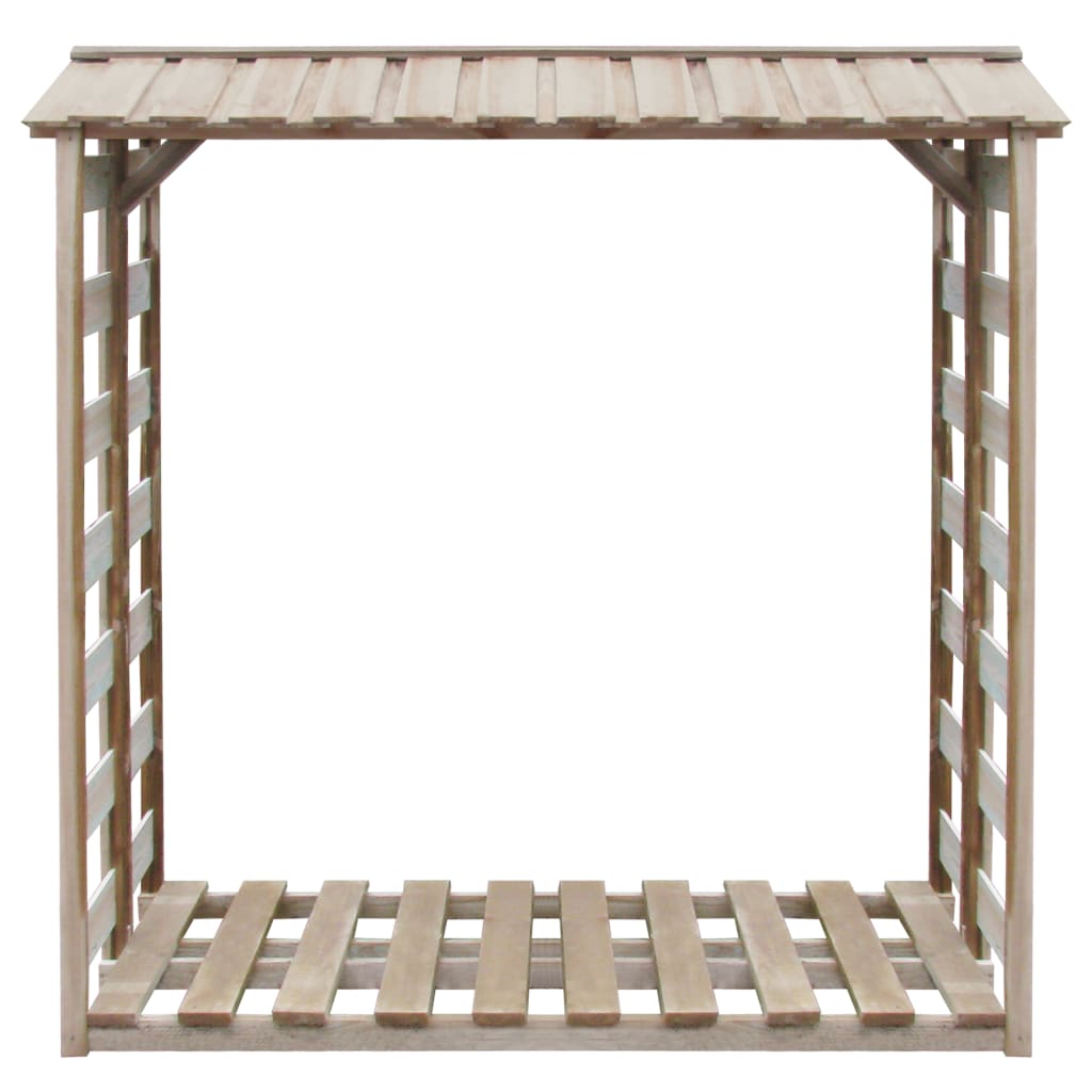 vidaXL Șopron lemne de foc, 150 x 90 x 176 cm, lemn de pin tratat