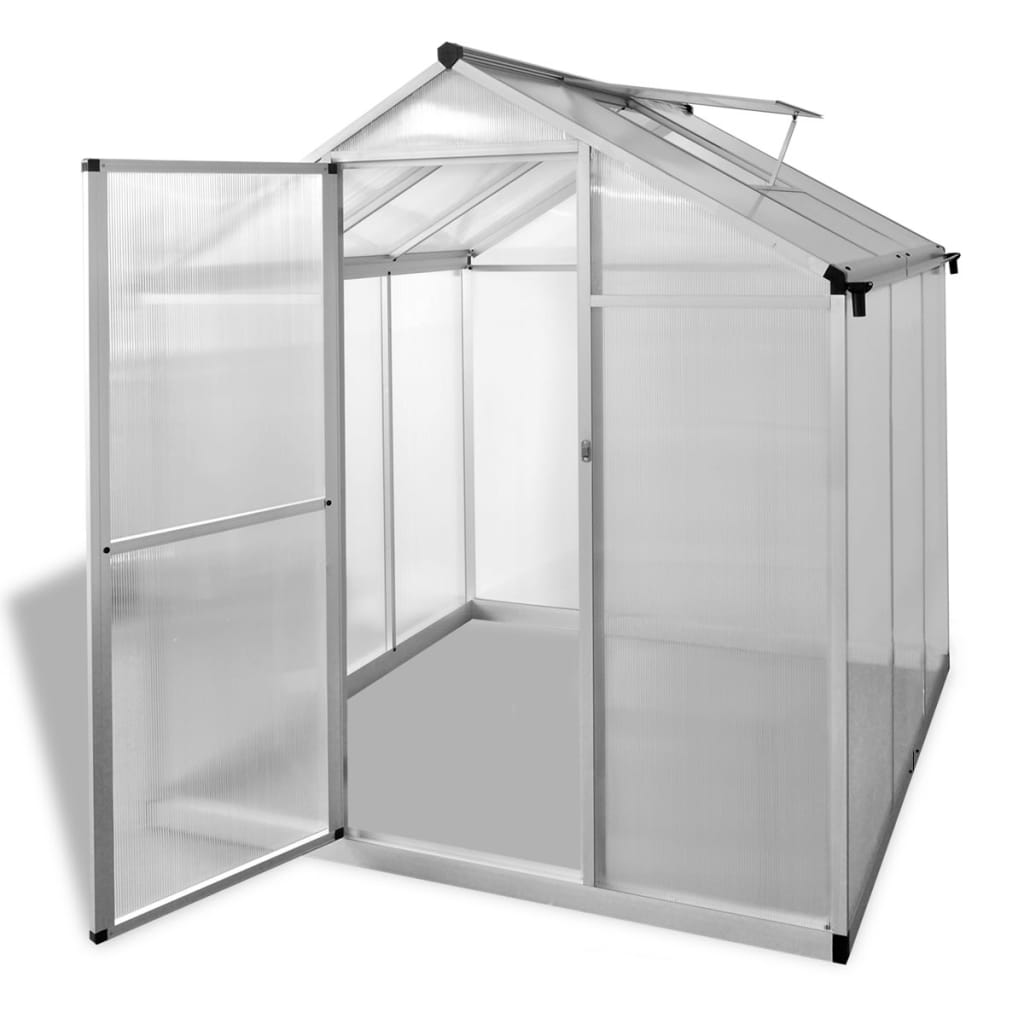 vidaXL Seră, 3,46 m², aluminiu ranforsat vidaXL Seră, 3,46 m², aluminiu ranforsat