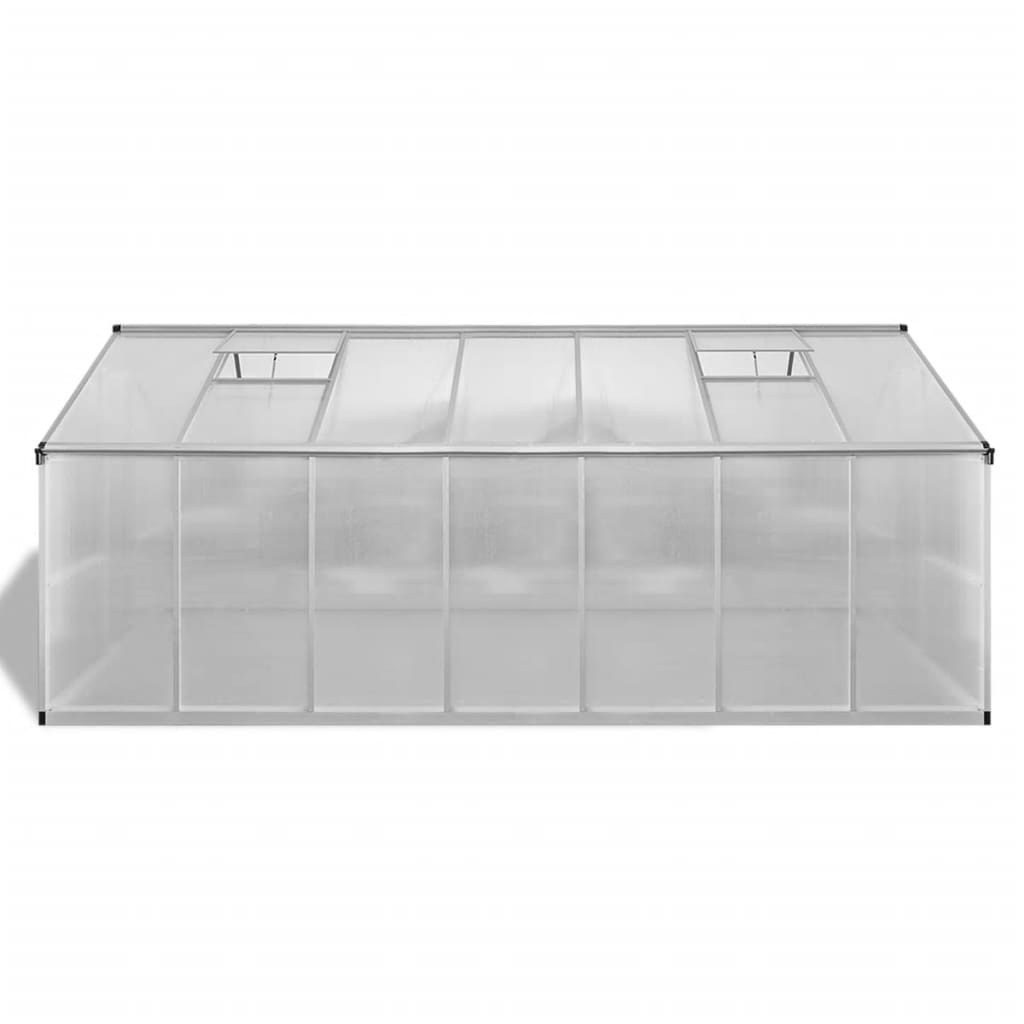 vidaXL Seră, 10,53 m², aluminiu ranforsat vidaXL Seră, 10,53 m², aluminiu ranforsat