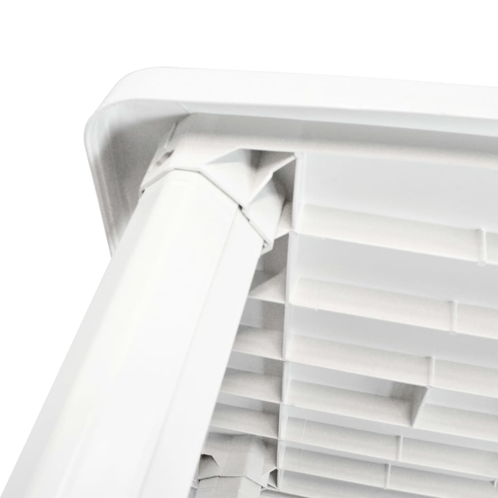 vidaXL Masă de grădină, alb, 101 x 68 x 72 cm, plastic