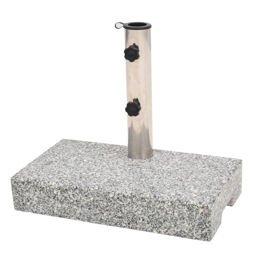 vidaXL Suport umbrelă de soare Granit Dreptunghiular 25 kg vidaXL Suport umbrelă de soare Granit Dreptunghiular 25 kg
