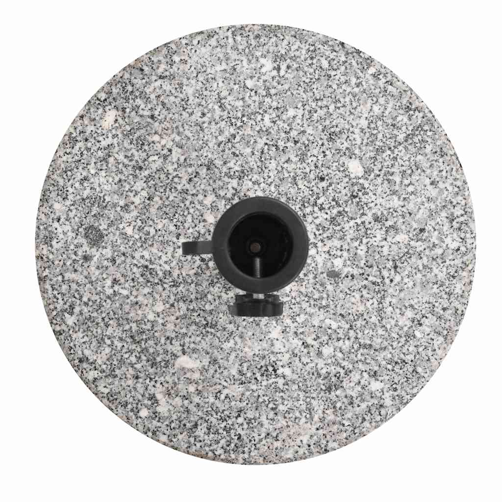 vidaXL Suport umbrelă de soare, granit, rotund, 20 kg vidaXL Suport umbrelă de soare, granit, rotund, 20 kg