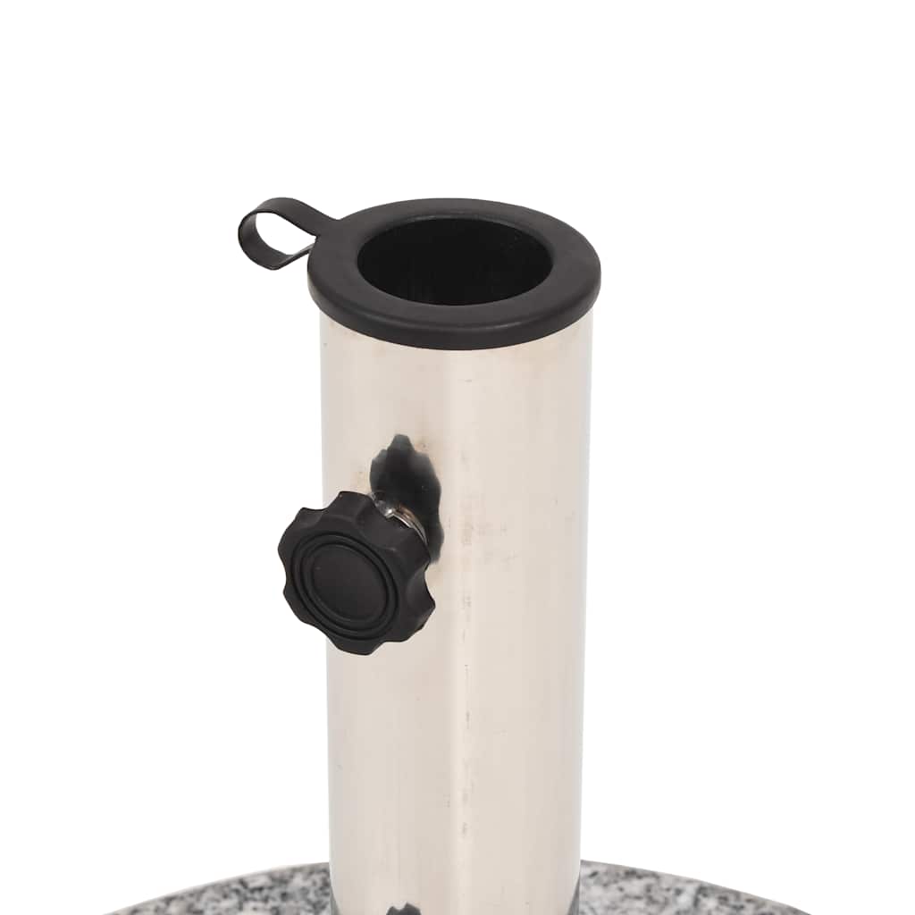 vidaXL Suport umbrelă de soare, granit, rotund, 20 kg vidaXL Suport umbrelă de soare, granit, rotund, 20 kg