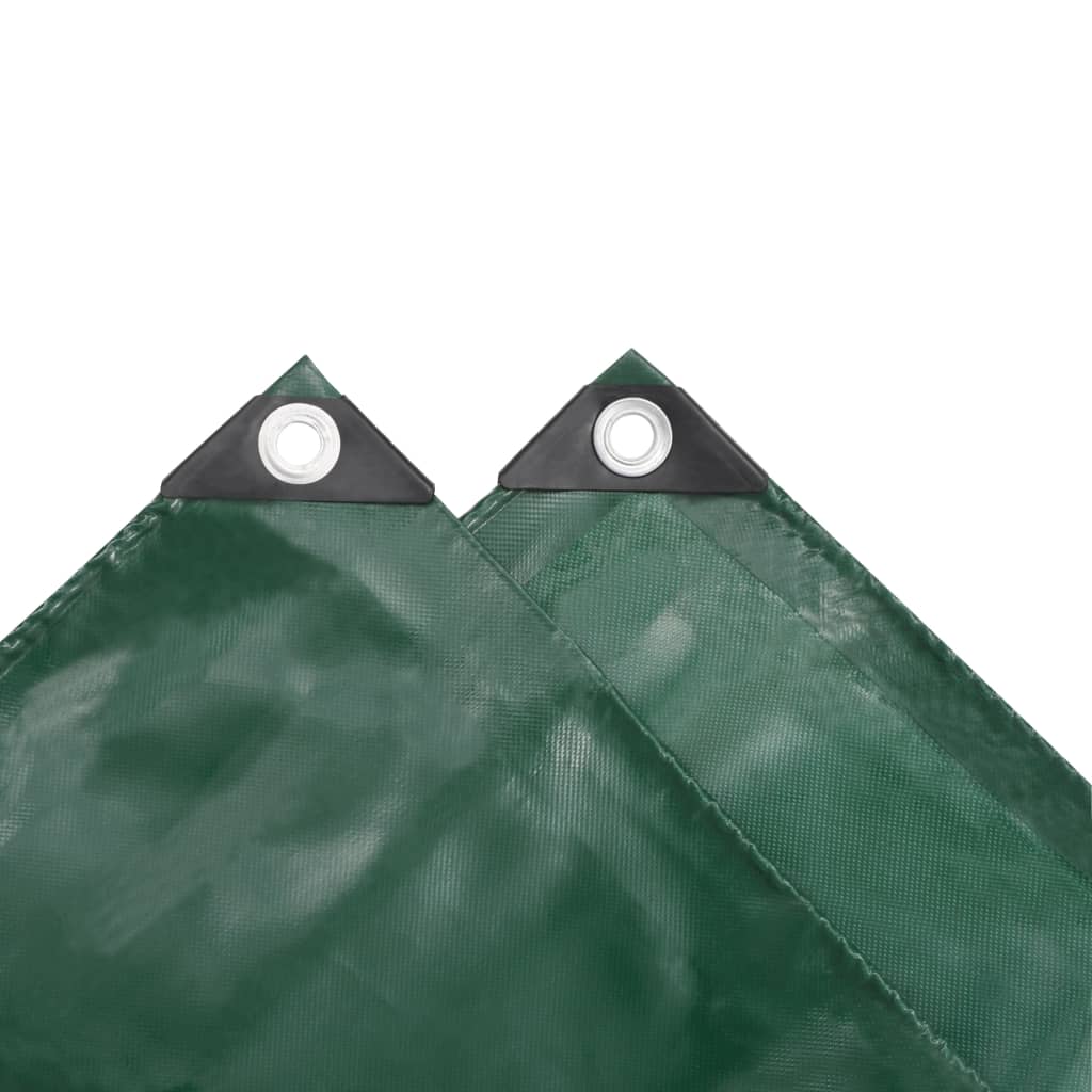 vidaXL Prelată 650 g/m² 4 x 7 m Verde vidaXL Prelată 650 g/m² 4 x 7 m Verde