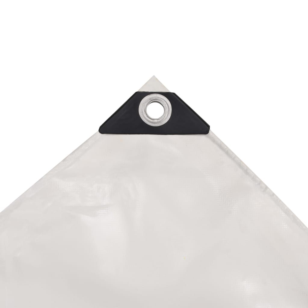 vidaXL Prelată 650 g/m² 3 x 4 m Alb vidaXL Prelată 650 g/m² 3 x 4 m Alb