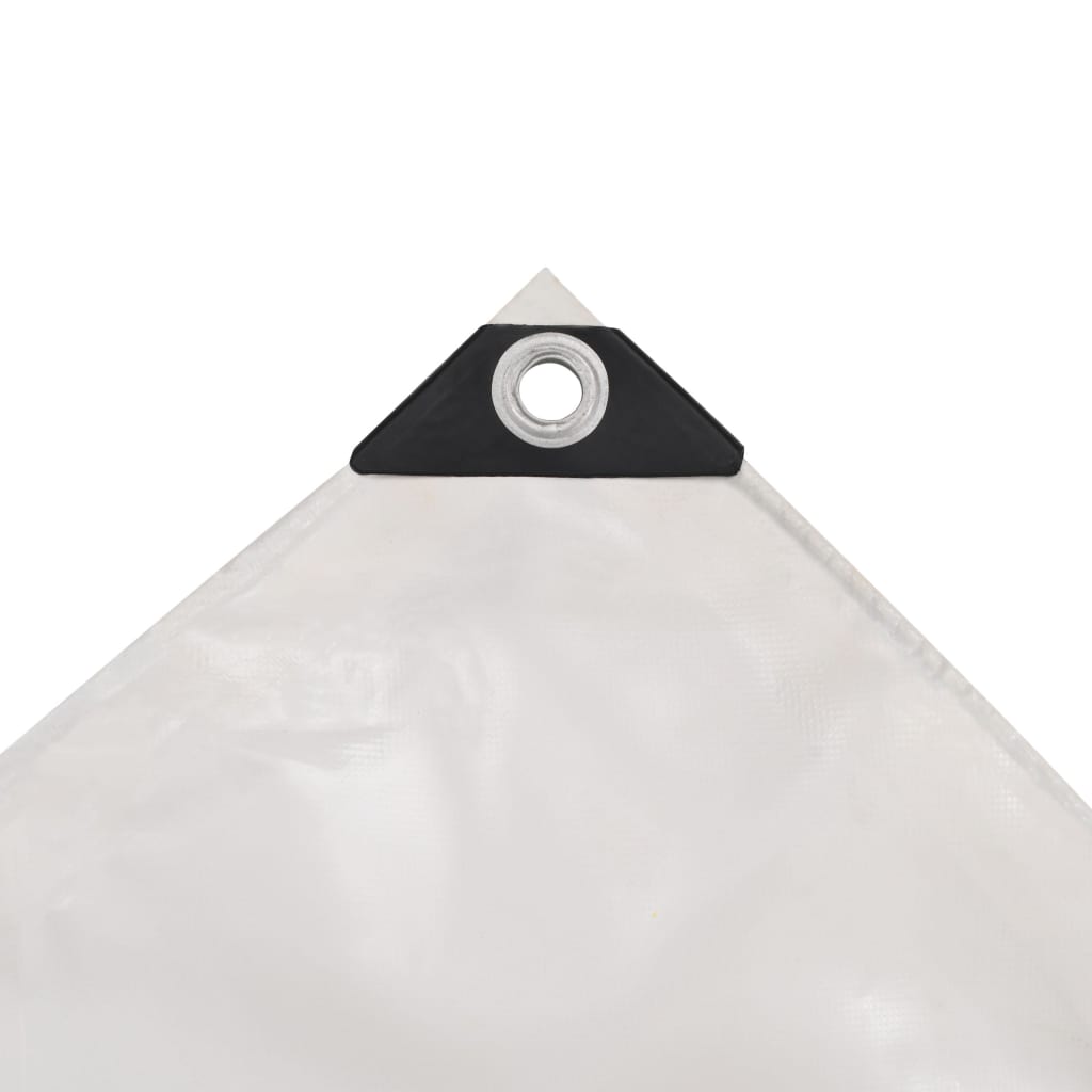 vidaXL Prelată 650 g/m² 3 x 6 m Alb vidaXL Prelată 650 g/m² 3 x 6 m Alb