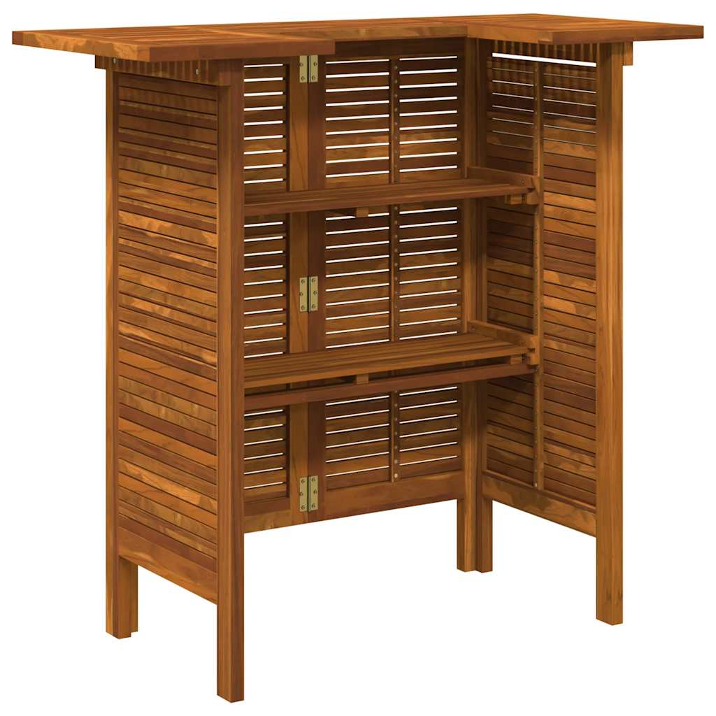 vidaXL Masă de bar, 110 x 50 x 105 cm, lemn masiv de acacia vidaXL Masă de bar, 110 x 50 x 105 cm, lemn masiv de acacia