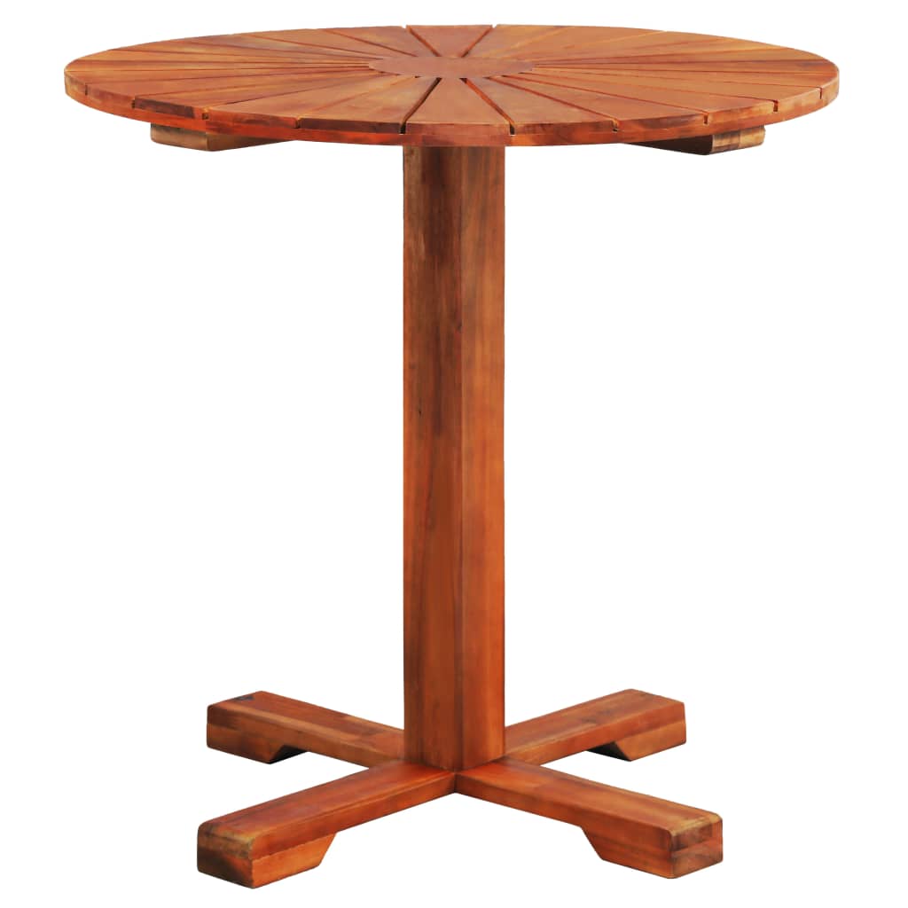 vidaXL Masă de bistro, 70 x 70 cm, lemn masiv de acacia vidaXL Masă de bistro, 70 x 70 cm, lemn masiv de acacia