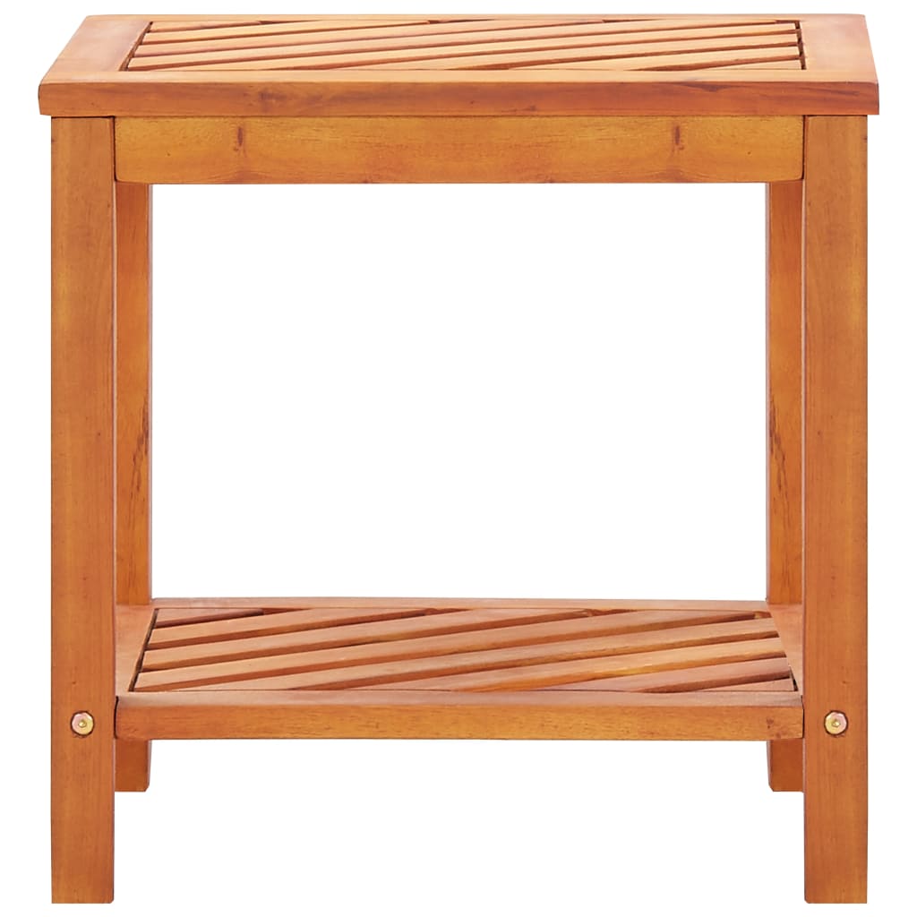 vidaXL Masă laterală, 45x33x45 cm, lemn masiv de salcâm vidaXL Masă laterală, 45x33x45 cm, lemn masiv de salcâm