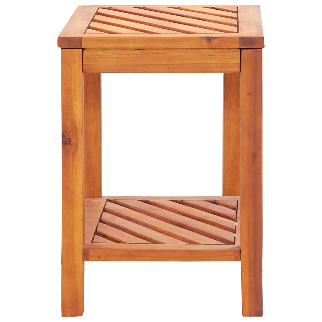 vidaXL Masă laterală, 45x33x45 cm, lemn masiv de salcâm vidaXL Masă laterală, 45x33x45 cm, lemn masiv de salcâm