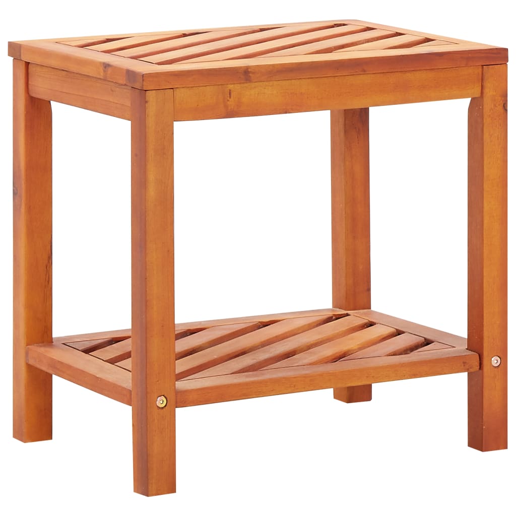 vidaXL Masă laterală, 45x33x45 cm, lemn masiv de salcâm vidaXL Masă laterală, 45x33x45 cm, lemn masiv de salcâm