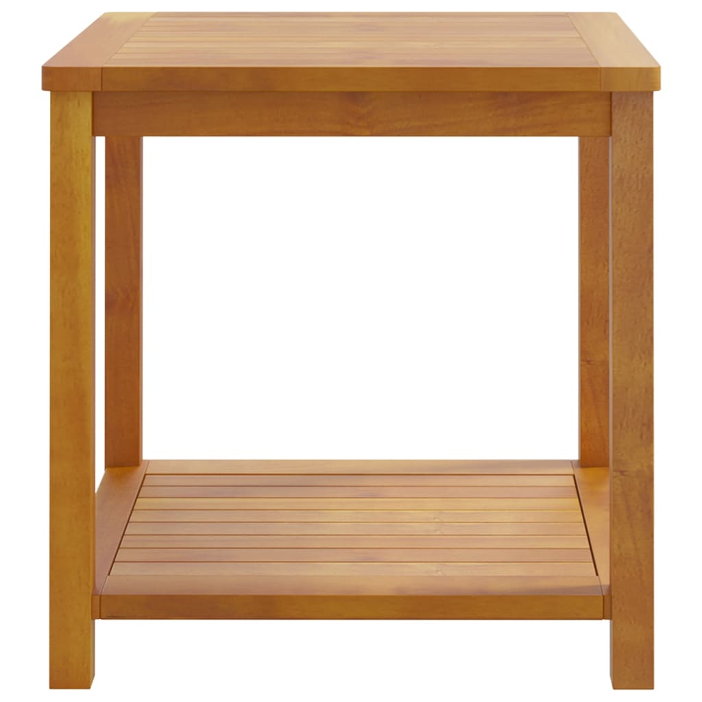 vidaXL Masă laterală, 45x45x45 cm, lemn solid de salcâm vidaXL Masă laterală, 45x45x45 cm, lemn solid de salcâm