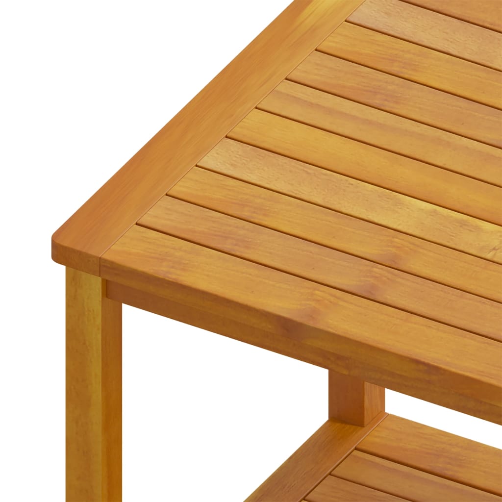 vidaXL Masă laterală, 45x45x45 cm, lemn solid de salcâm vidaXL Masă laterală, 45x45x45 cm, lemn solid de salcâm