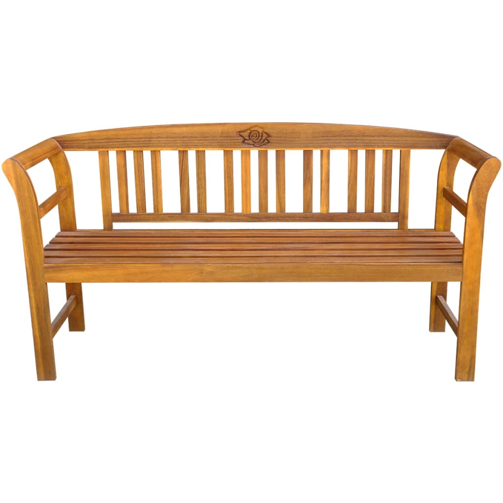 vidaXL Bancă de grădină, 157 cm, lemn masiv de acacia vidaXL Bancă de grădină, 157 cm, lemn masiv de acacia