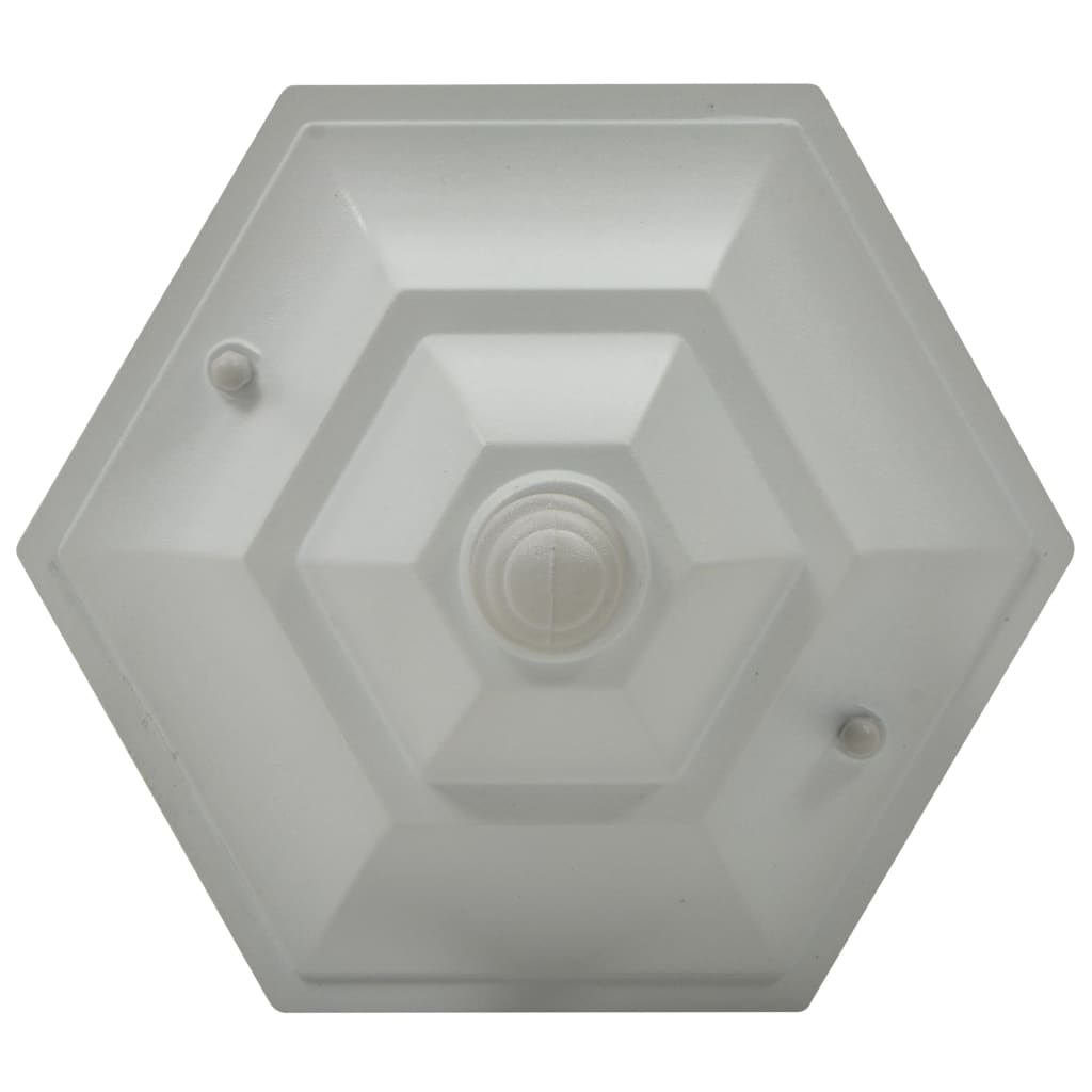 vidaXL Stâlp iluminare grădină, 6 buc., alb, 110 cm, aluminiu, E27 vidaXL Stâlp iluminare grădină, 6 buc., alb, 110 cm, aluminiu, E27