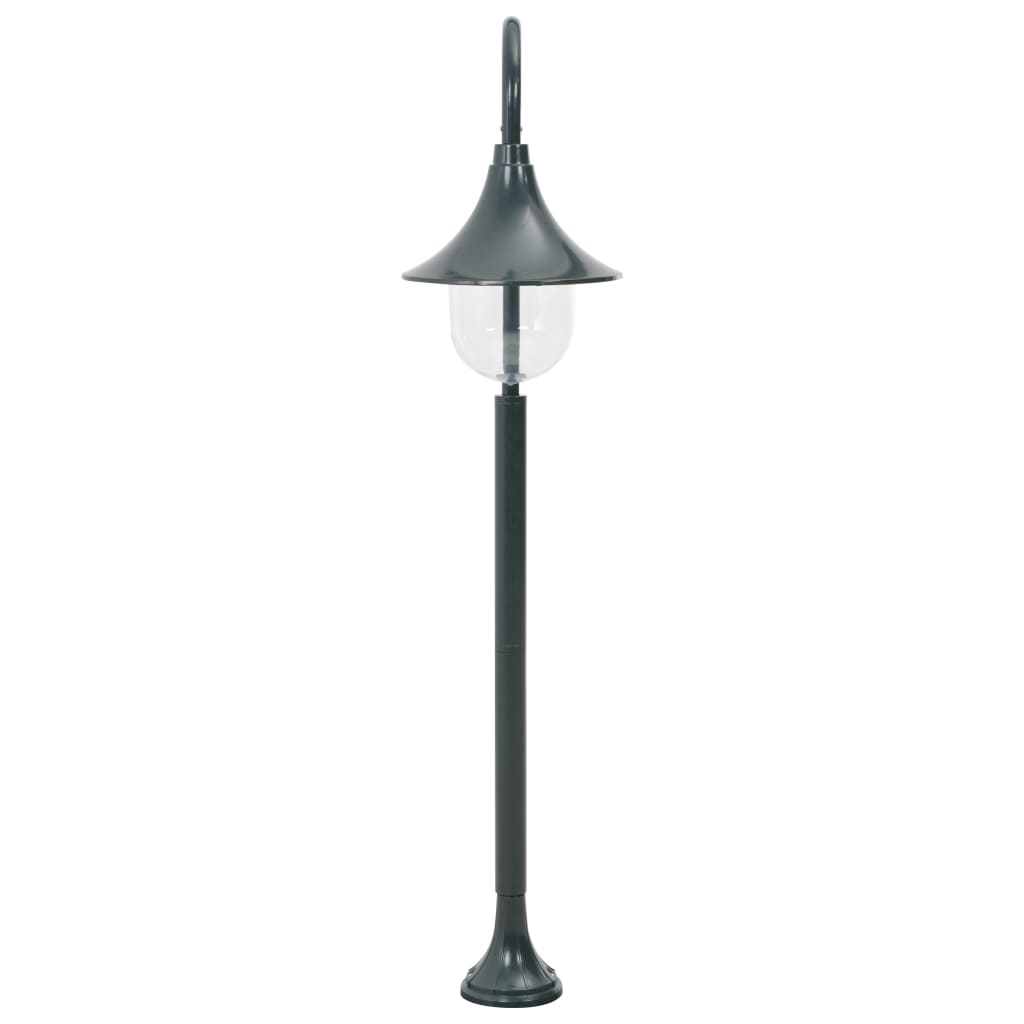 vidaXL Stâlp iluminat grădină, verde închis, 120 cm, aluminiu, E27 vidaXL Stâlp iluminat grădină, verde închis, 120 cm, aluminiu, E27