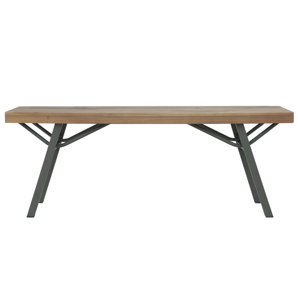 vidaXL Bancă de grădină, 120 cm, lemn masiv de acacia