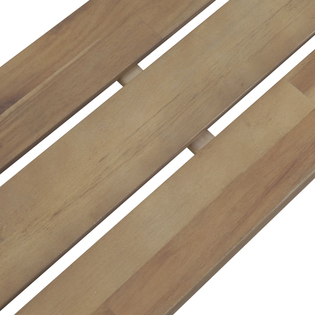 vidaXL Bancă de grădină, 120 cm, lemn masiv de acacia