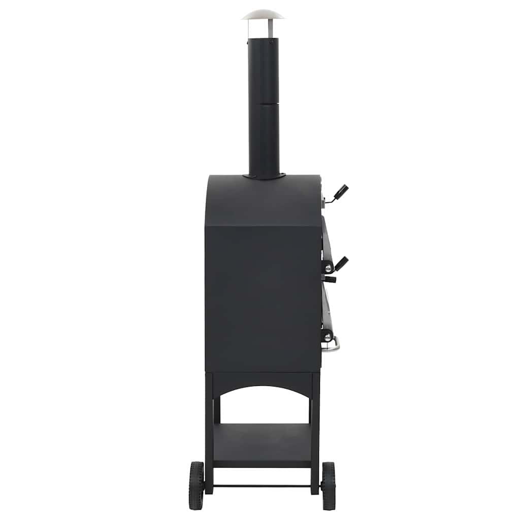 vidaXL Cuptor de pizza de exterior pe cărbuni piatră de copt vidaXL Cuptor de pizza de exterior pe cărbuni piatră de copt