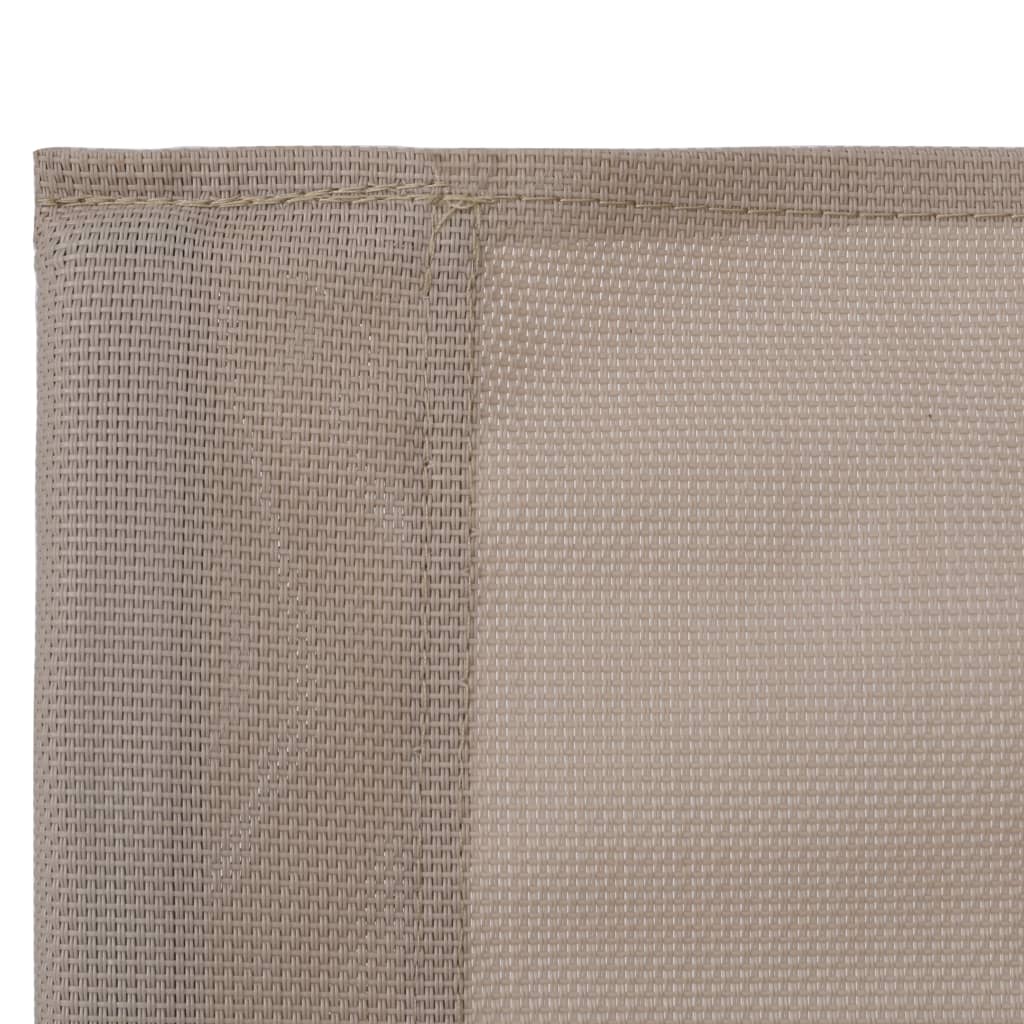 vidaXL Set mobilier de grădină, 4 piese, gri taupe, oțel și textil