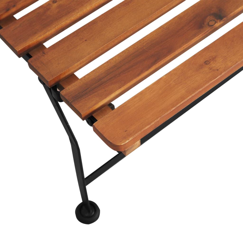vidaXL Scaun de exterior pentru terasă, lemn masiv de acacia vidaXL Scaun de exterior pentru terasă, lemn masiv de acacia
