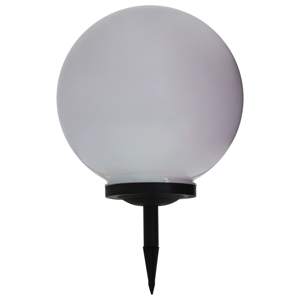 vidaXL Lampă solară de exterior cu LED, 40 cm, RGB, sferic vidaXL Lampă solară de exterior cu LED, 40 cm, RGB, sferic