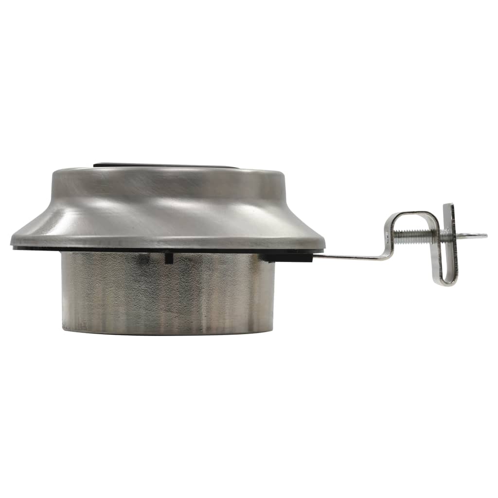 vidaXL Lămpi solare de exterior cu LED, 6 buc., alb, 12 cm, rotund vidaXL Lămpi solare de exterior cu LED, 6 buc., alb, 12 cm, rotund