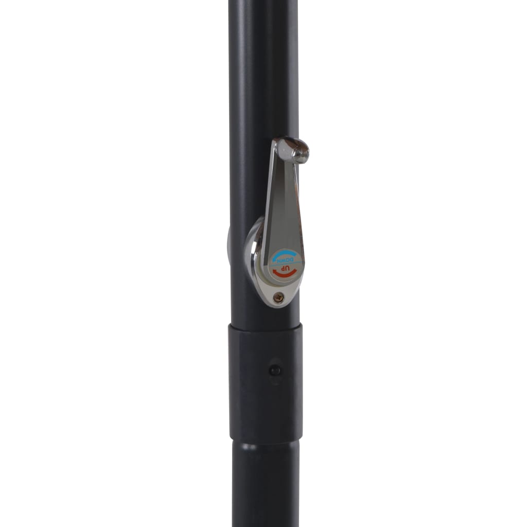 vidaXL Umbrelă de soare exterior cu stâlp aluminiu, cărămiziu, 500 cm vidaXL Umbrelă de soare exterior cu stâlp aluminiu, cărămiziu, 500 cm