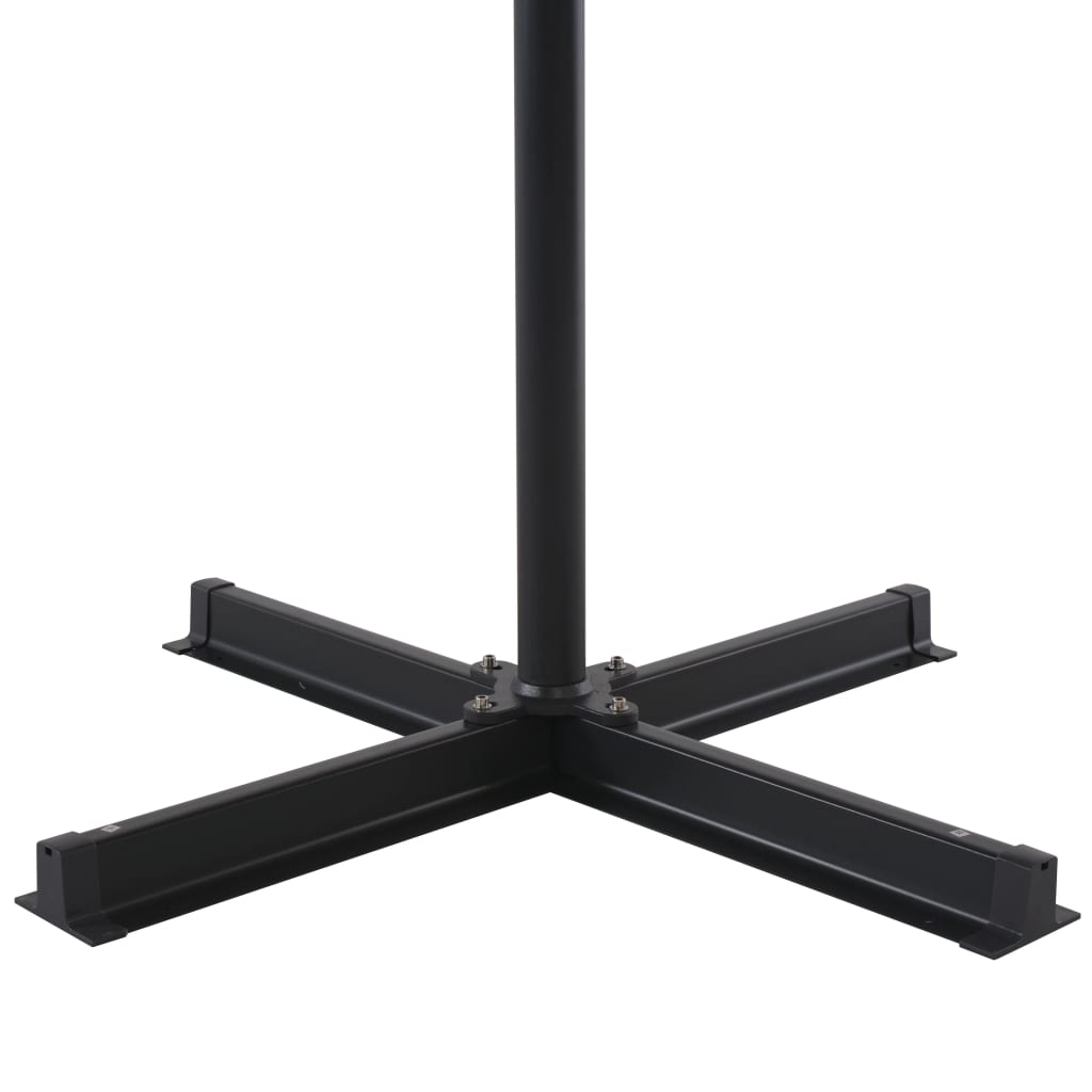 vidaXL Umbrelă de soare exterior cu stâlp aluminiu, cărămiziu, 500 cm vidaXL Umbrelă de soare exterior cu stâlp aluminiu, cărămiziu, 500 cm