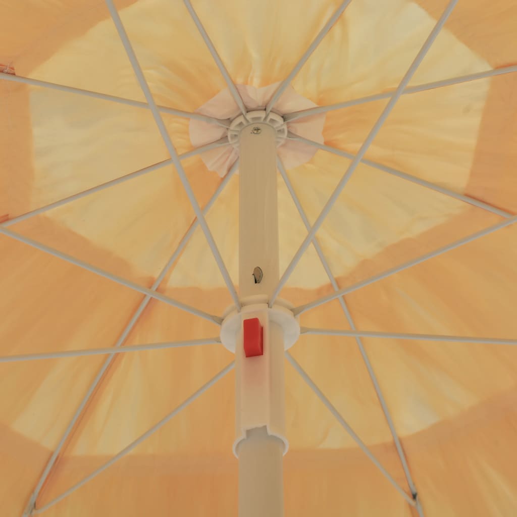 vidaXL Umbrelă de plajă, natural, 180 cm, stil hawaiian vidaXL Umbrelă de plajă, natural, 180 cm, stil hawaiian