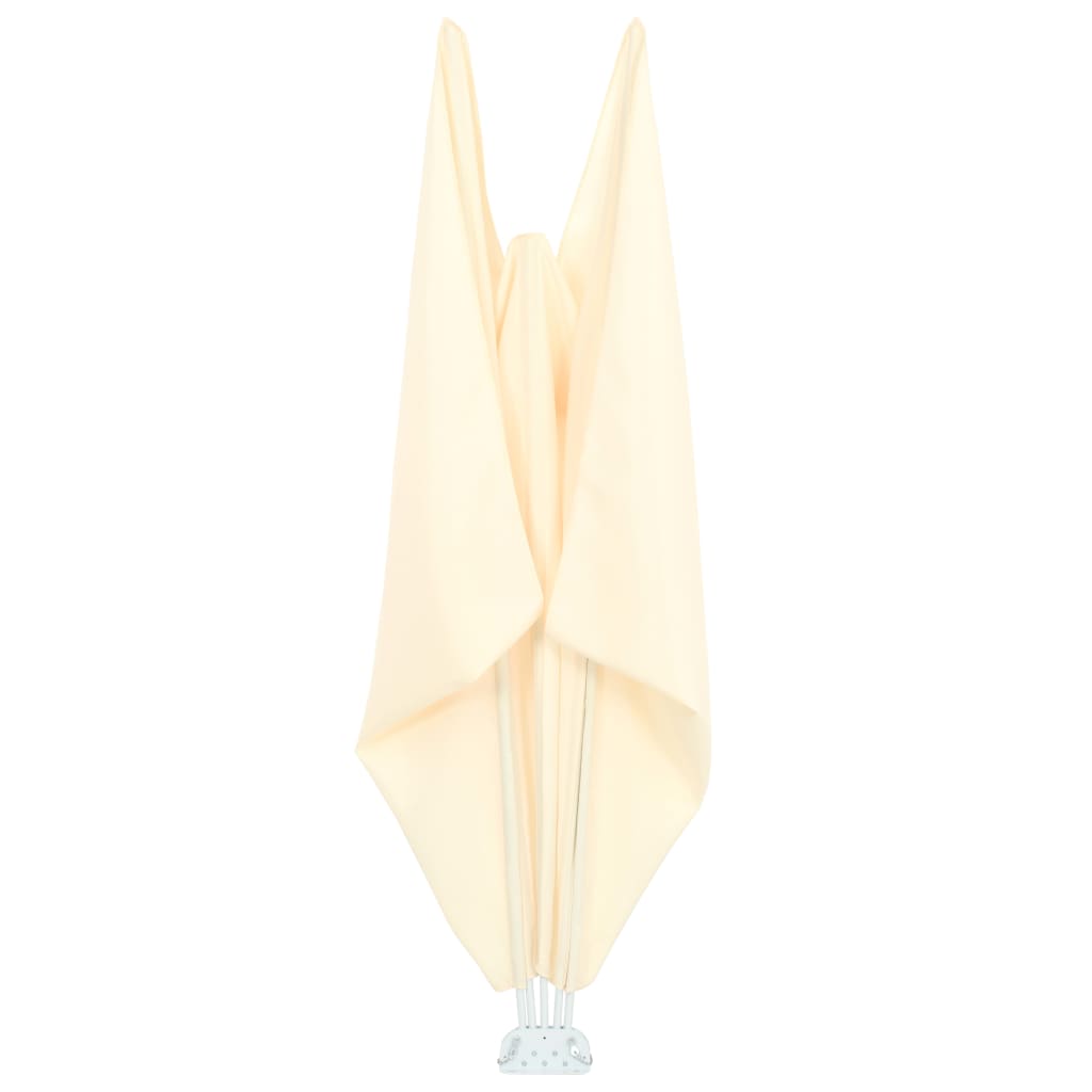 vidaXL Copertină laterală pliabilă de terasă, crem, 240x160 cm vidaXL Copertină laterală pliabilă de terasă, crem, 240x160 cm