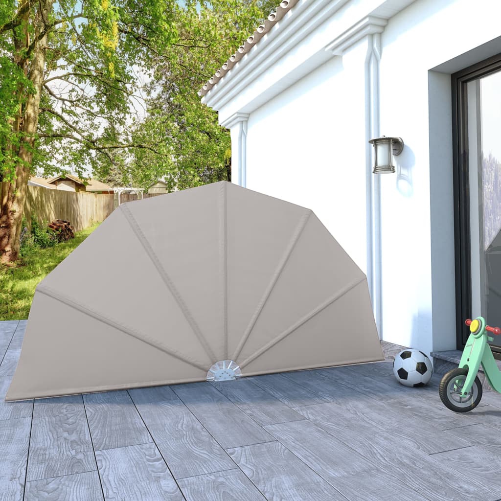 vidaXL Copertină laterală pliabilă de terasă, crem, 160 cm vidaXL Copertină laterală pliabilă de terasă, crem, 160 cm