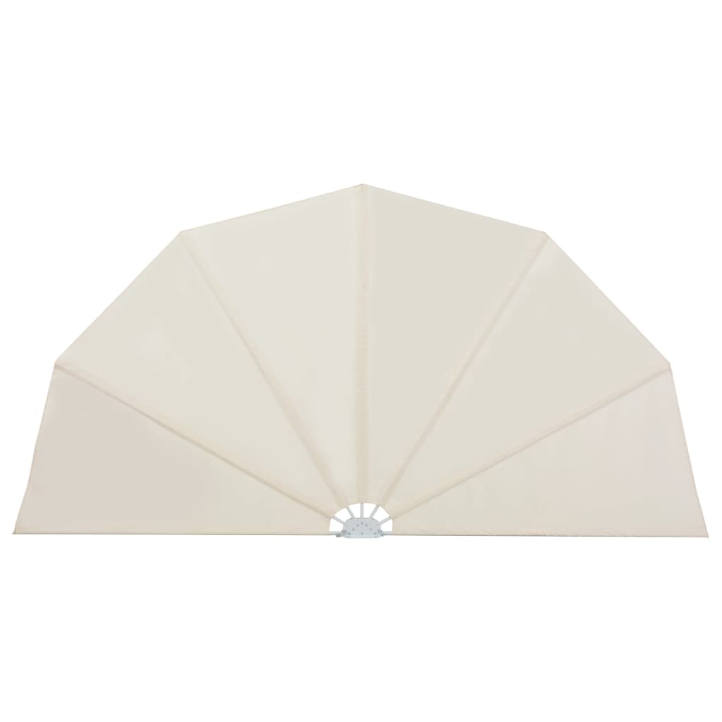 vidaXL Copertină laterală pliabilă de terasă, crem, 200 cm vidaXL Copertină laterală pliabilă de terasă, crem, 200 cm
