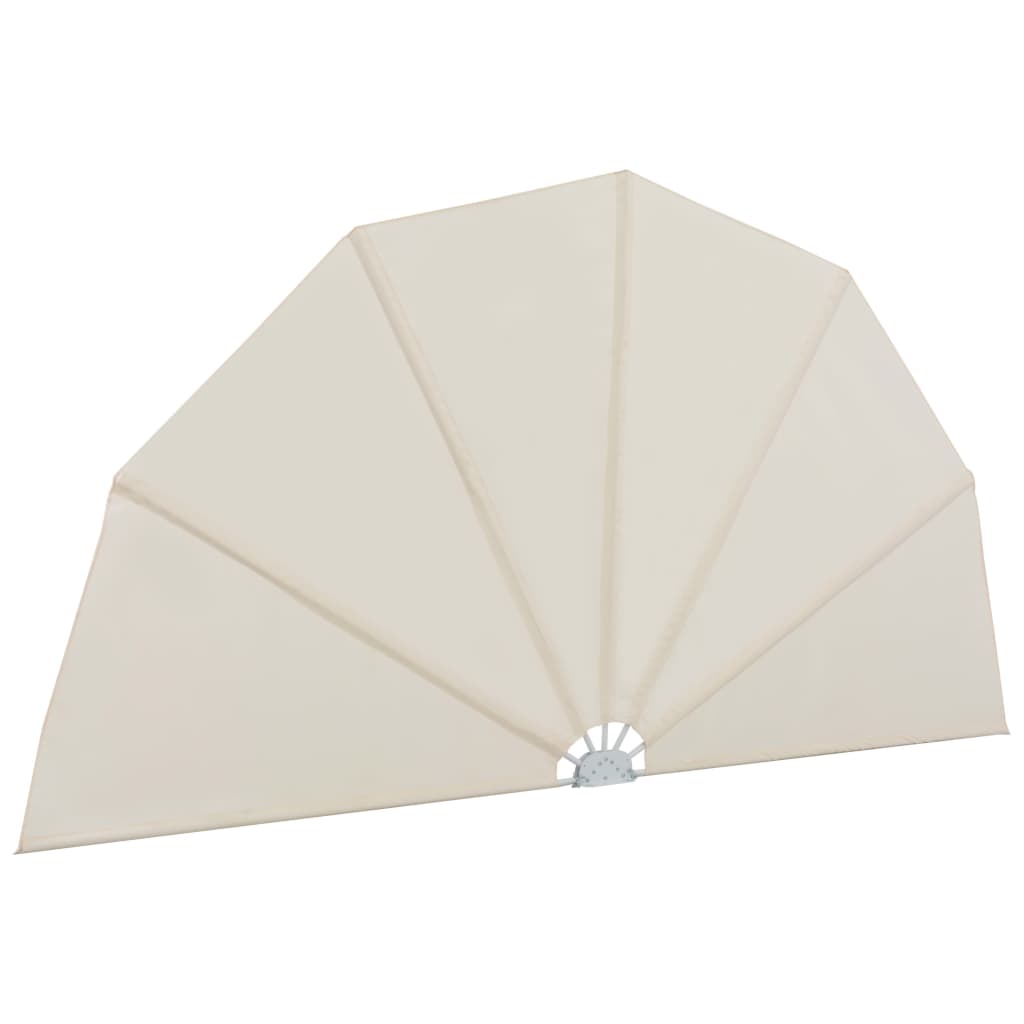 vidaXL Copertină laterală pliabilă de terasă, crem, 200 cm vidaXL Copertină laterală pliabilă de terasă, crem, 200 cm