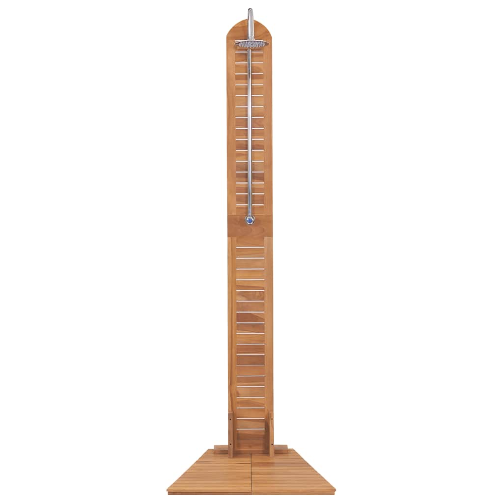 vidaXL Duș de grădină, 70 x 75 x 204 cm, lemn masiv de tec vidaXL Duș de grădină, 70 x 75 x 204 cm, lemn masiv de tec