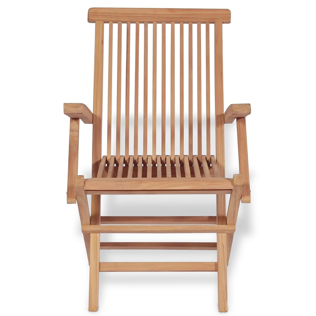 vidaXL Set mobilier grădină, 5 piese, lemn masiv de tec vidaXL Set mobilier grădină, 5 piese, lemn masiv de tec