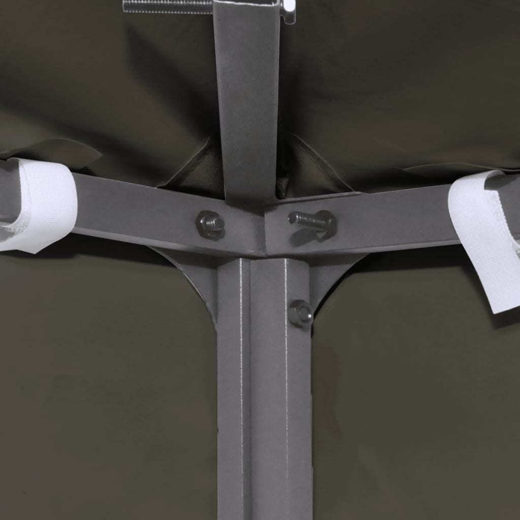 vidaXL Acoperiș de pavilion, 2 niveluri, gri taupe, 3x3 m, 310 g/m² vidaXL Acoperiș de pavilion, 2 niveluri, gri taupe, 3x3 m, 310 g/m²