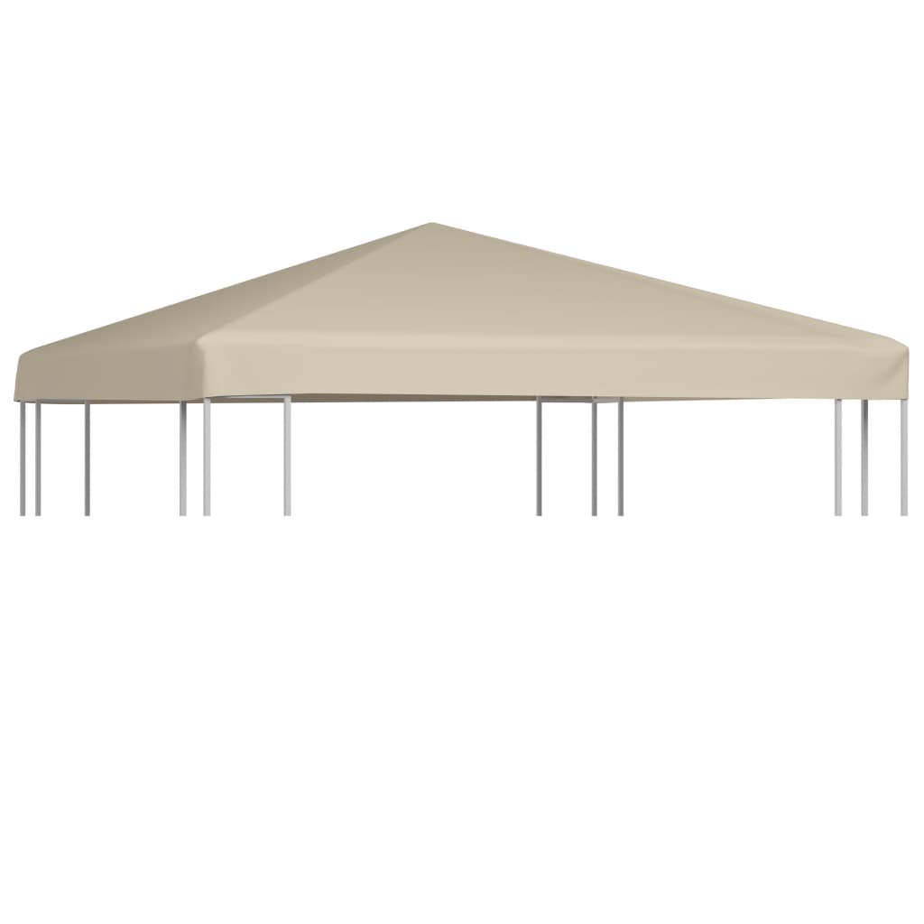 vidaXL Acoperiș de pavilion, bej, 3 x 3 m, 310 g/m² vidaXL Acoperiș de pavilion, bej, 3 x 3 m, 310 g/m²