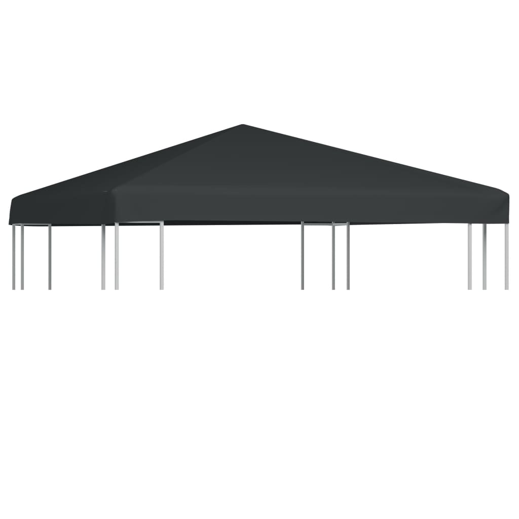 vidaXL Acoperiș de pavilion, 310 g/m², gri, 3 x 3 m vidaXL Acoperiș de pavilion, 310 g/m², gri, 3 x 3 m