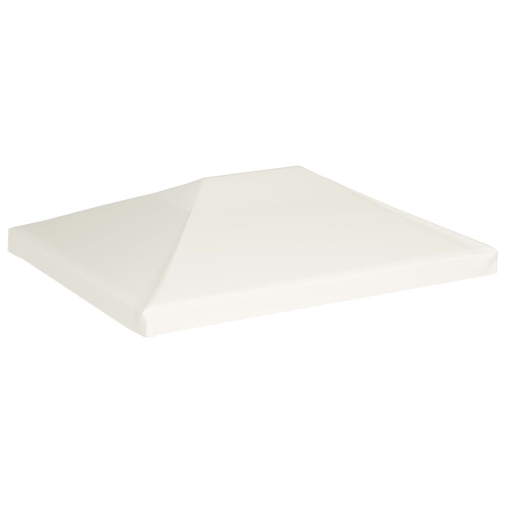 vidaXL Acoperiș de pavilion, 310 g/m², alb crem, 4 x 3 m vidaXL Acoperiș de pavilion, 310 g/m², alb crem, 4 x 3 m