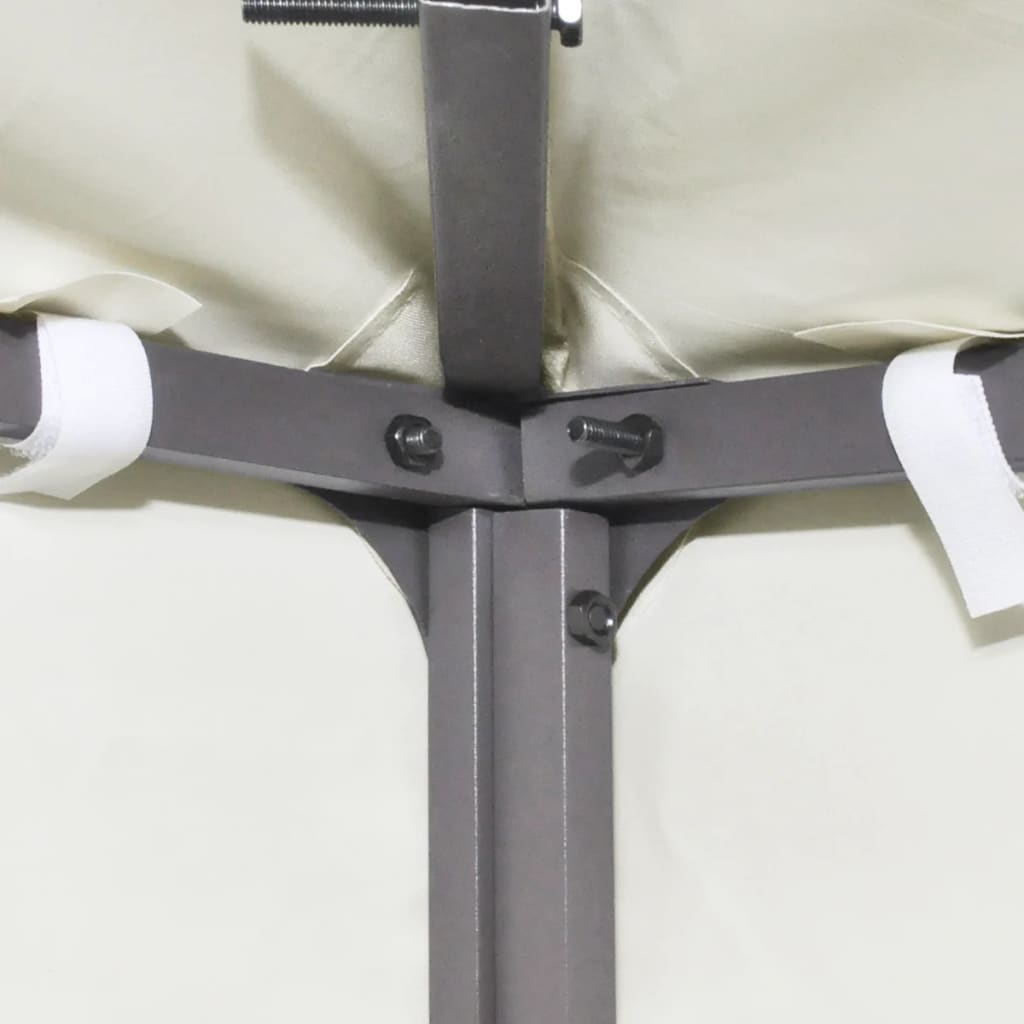 vidaXL Acoperiș de pavilion, 310 g/m², alb crem, 4 x 3 m vidaXL Acoperiș de pavilion, 310 g/m², alb crem, 4 x 3 m